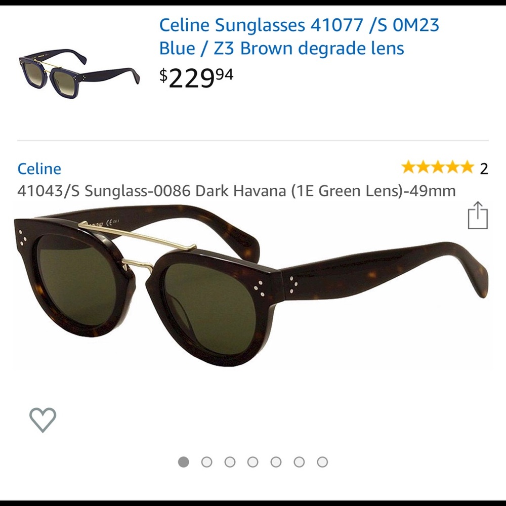 Celine Sunglasses